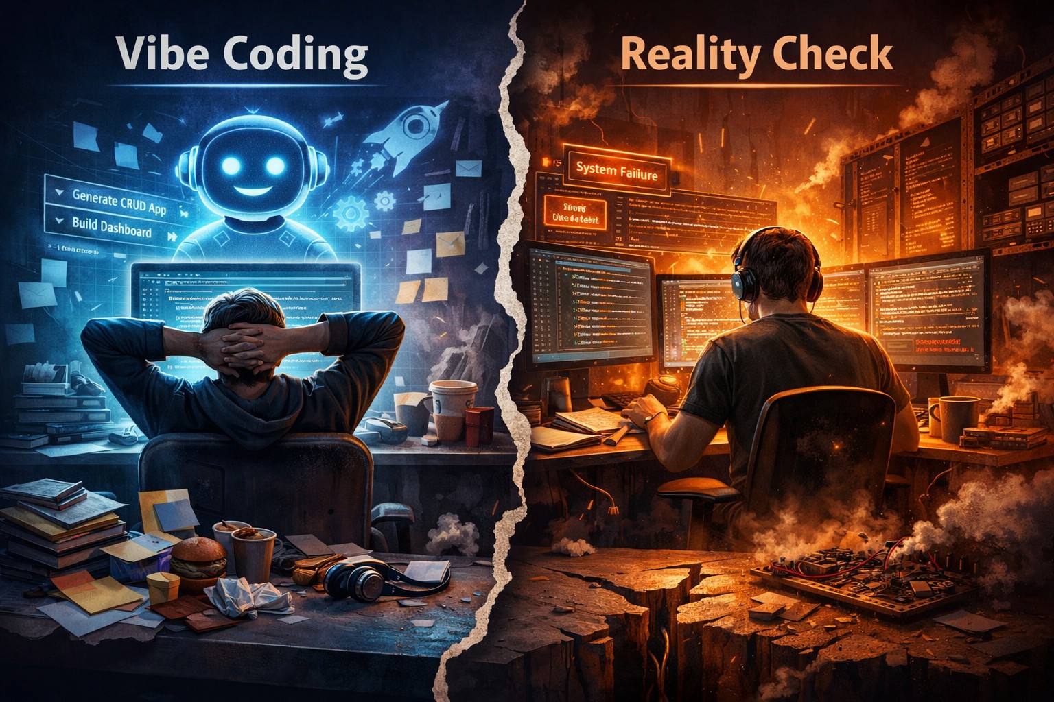 O que ninguém fala sobre “vibe coding”
