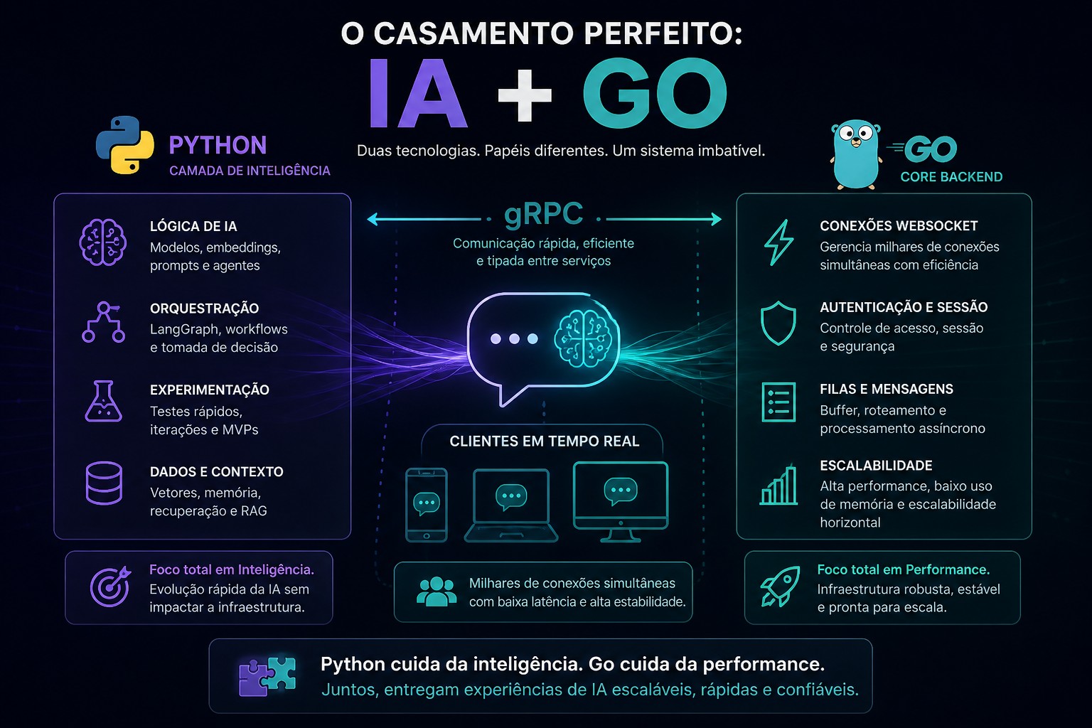 O Casamento Perfeito: IA + Go