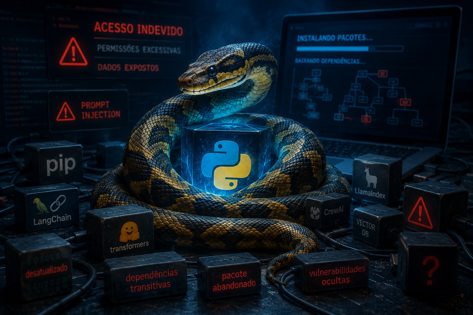 O lado sombrio do ecossistema Python para IA