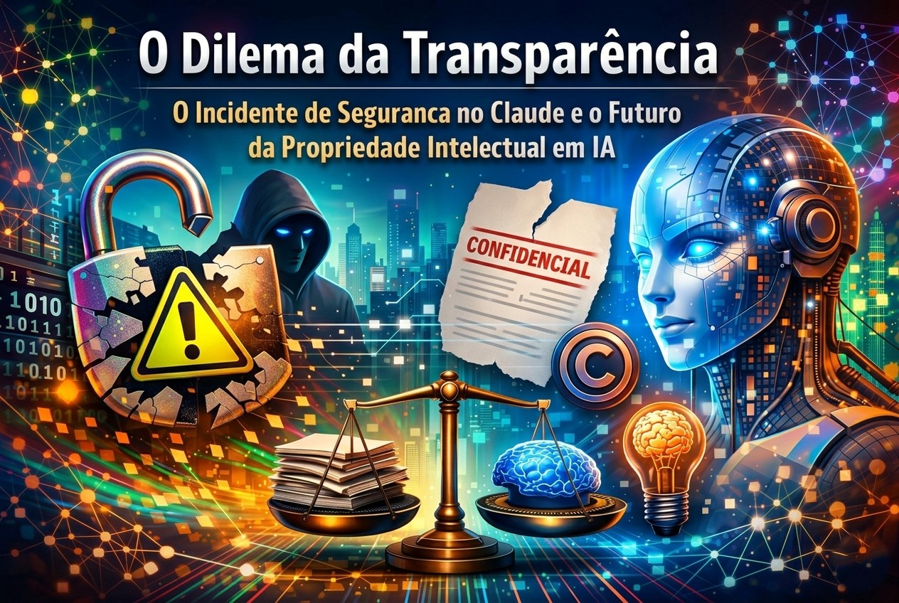O Dilema da Transparência: O Incidente de Segurança no Claude e o Futuro da Propriedade Intelectual em IA