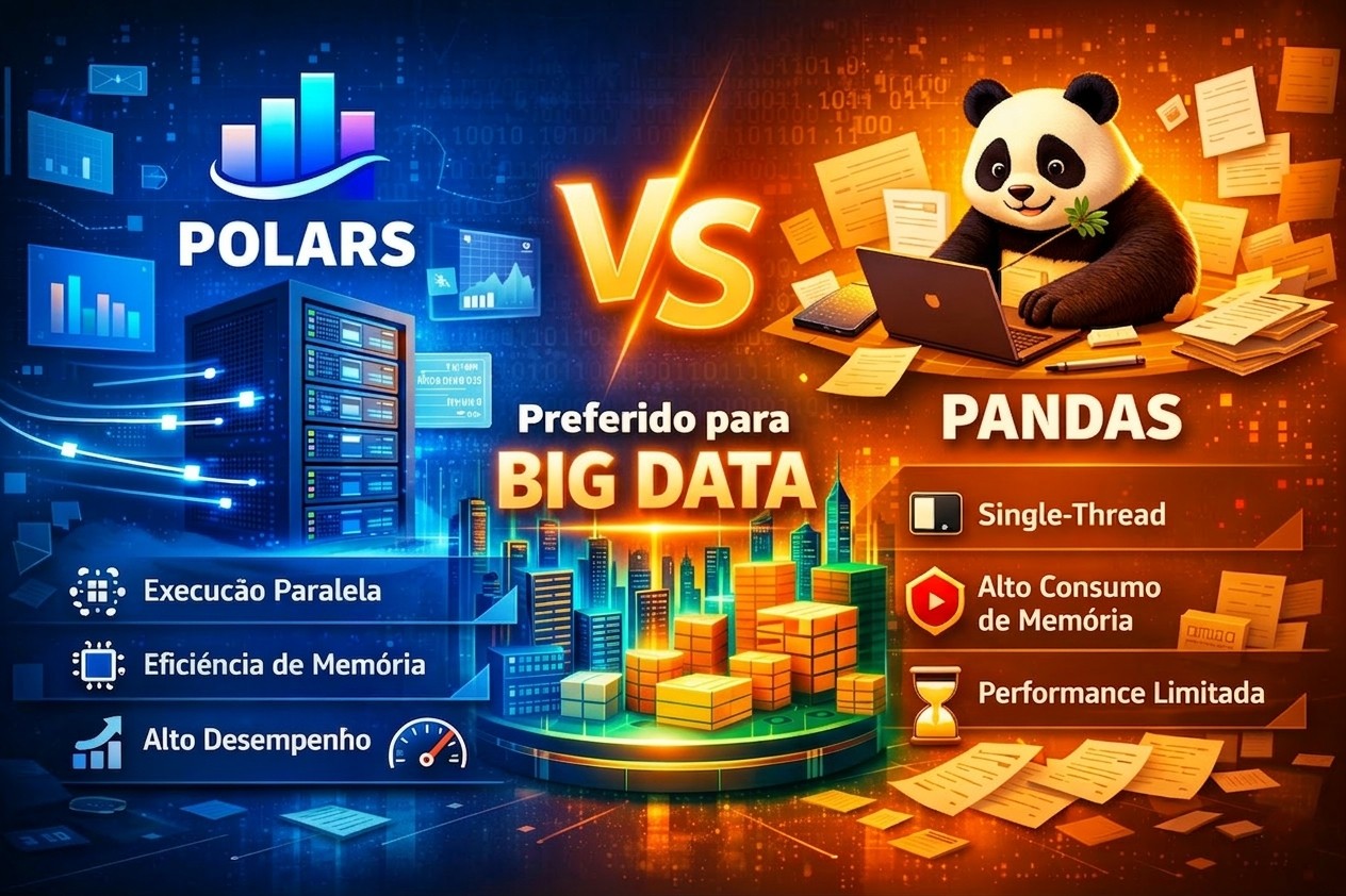 Polars: Por que está se tornando a escolha preferida em vez do Pandas para Big Data