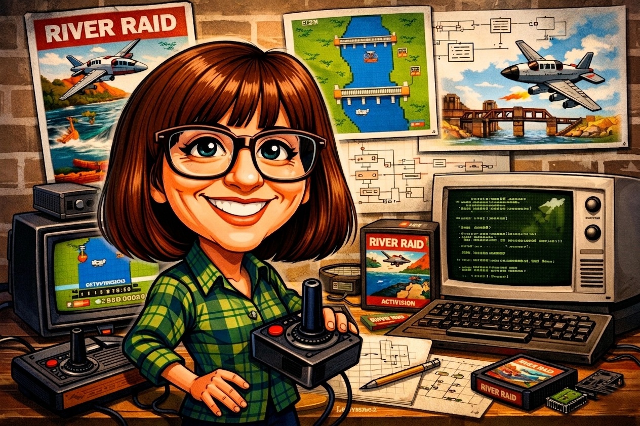 Carol Shaw, River Raid e a genialidade escondida nos limites do Atari